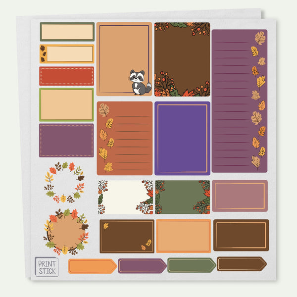 FALL STICKERS BUNDLE - PrintStick