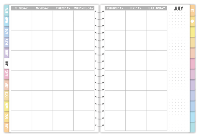 Undated Planners