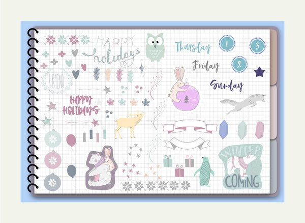 Mini Sticker Book - Holidays - PrintStick