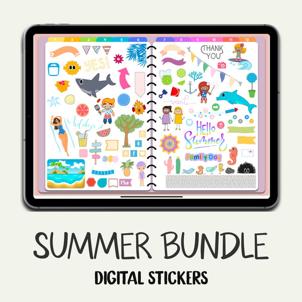 Summer Sticker Book - PrintStick