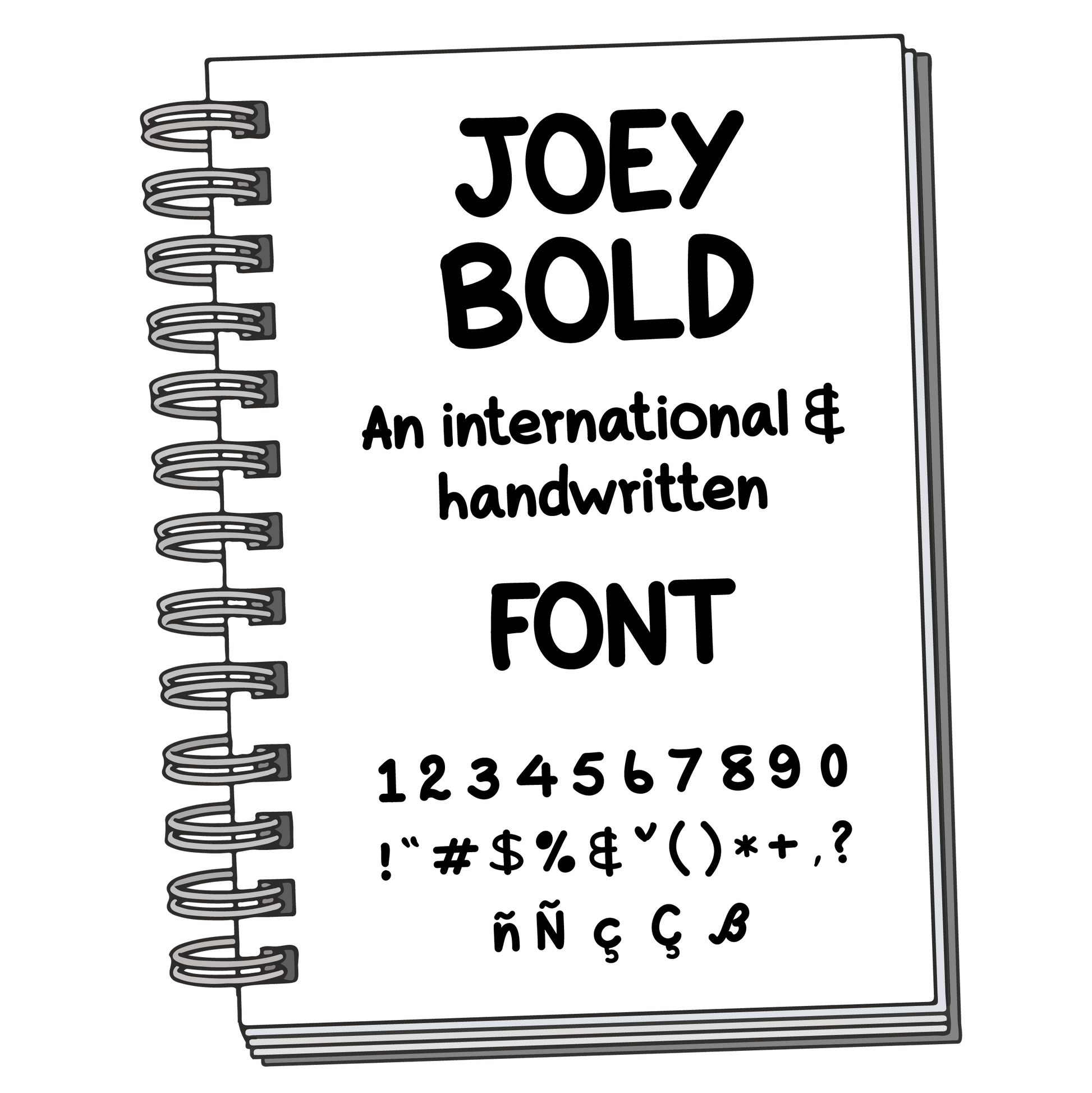 Font: Joey Bold - PrintStick