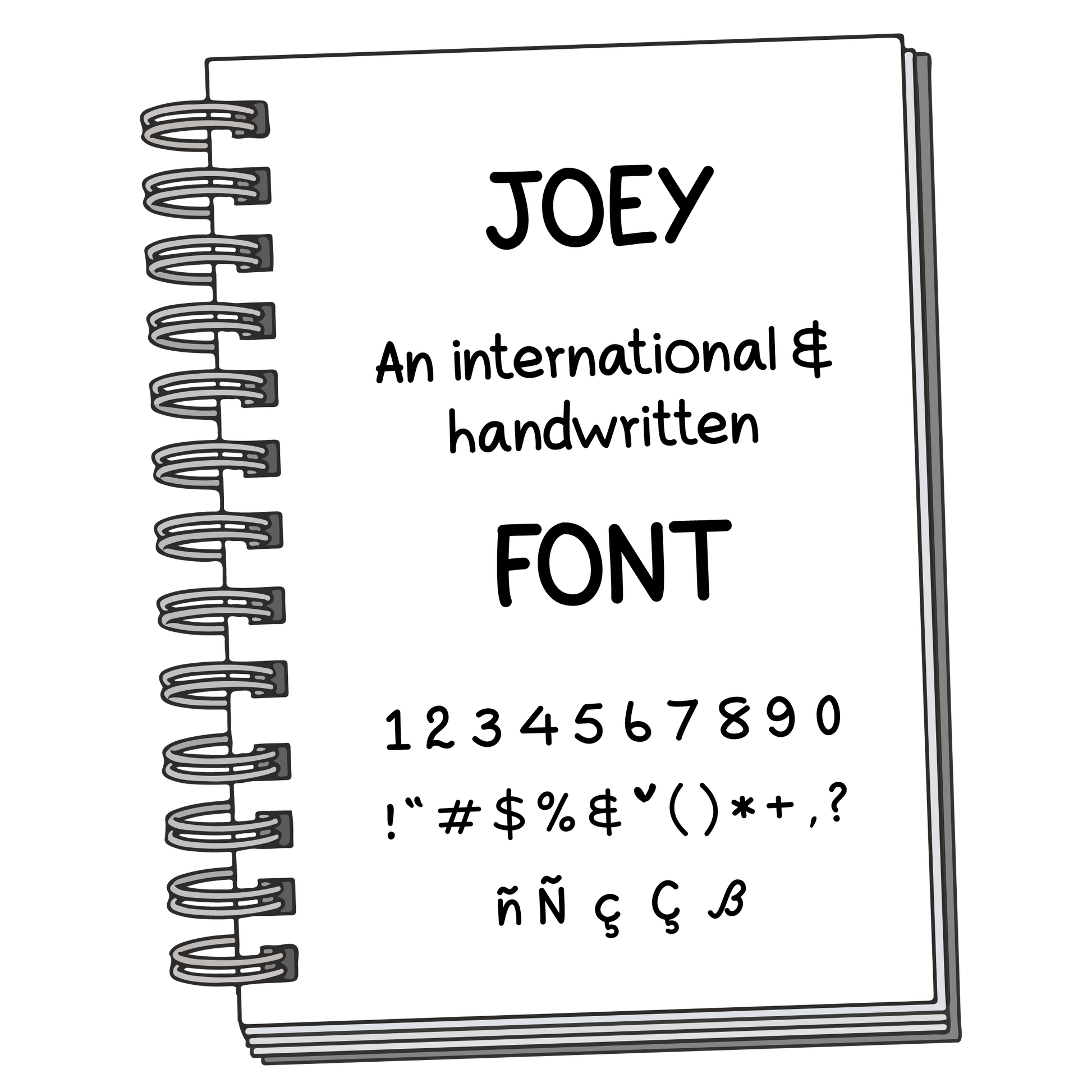 Font: Joey - PrintStick