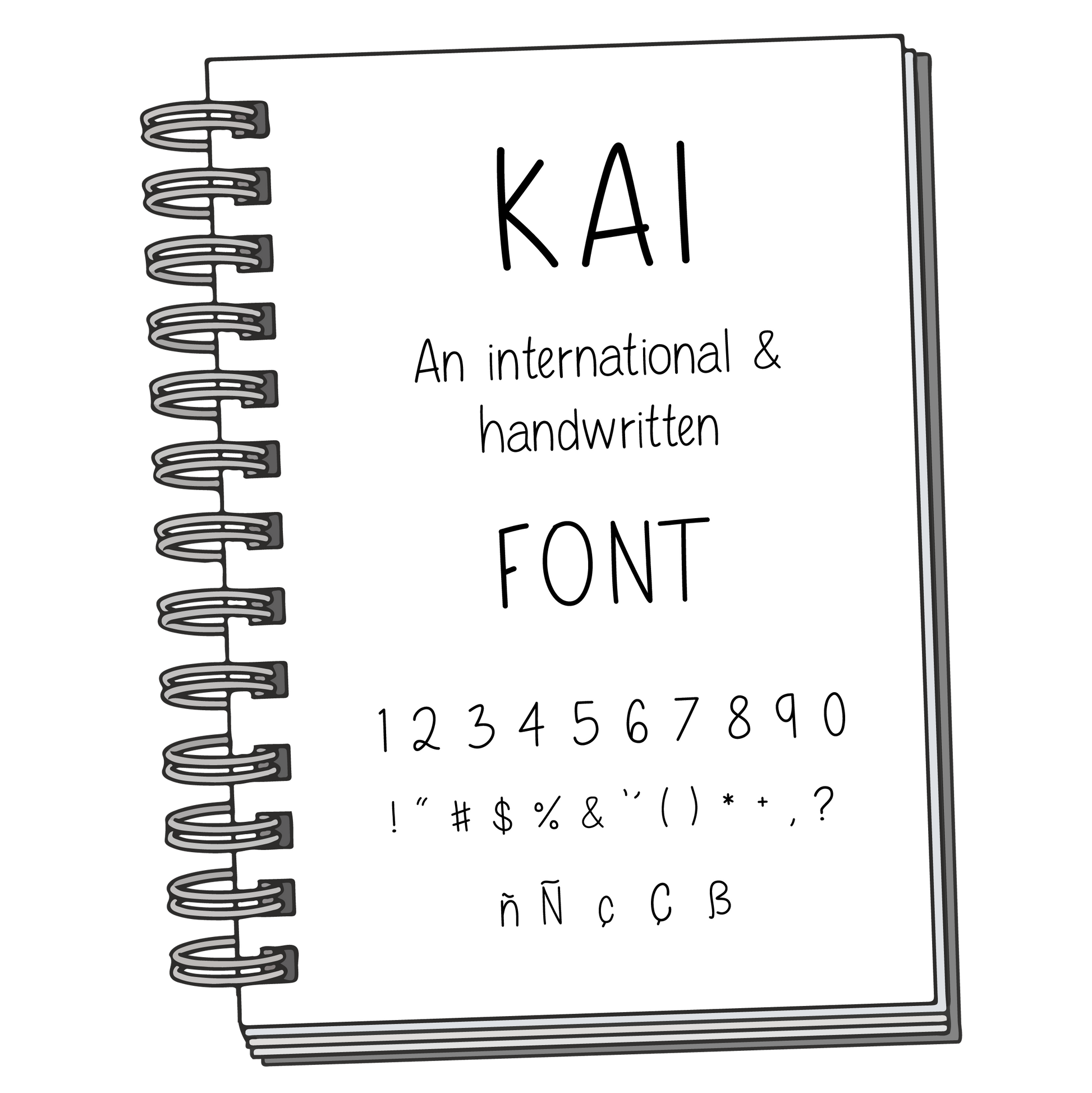 Font: Kai - PrintStick