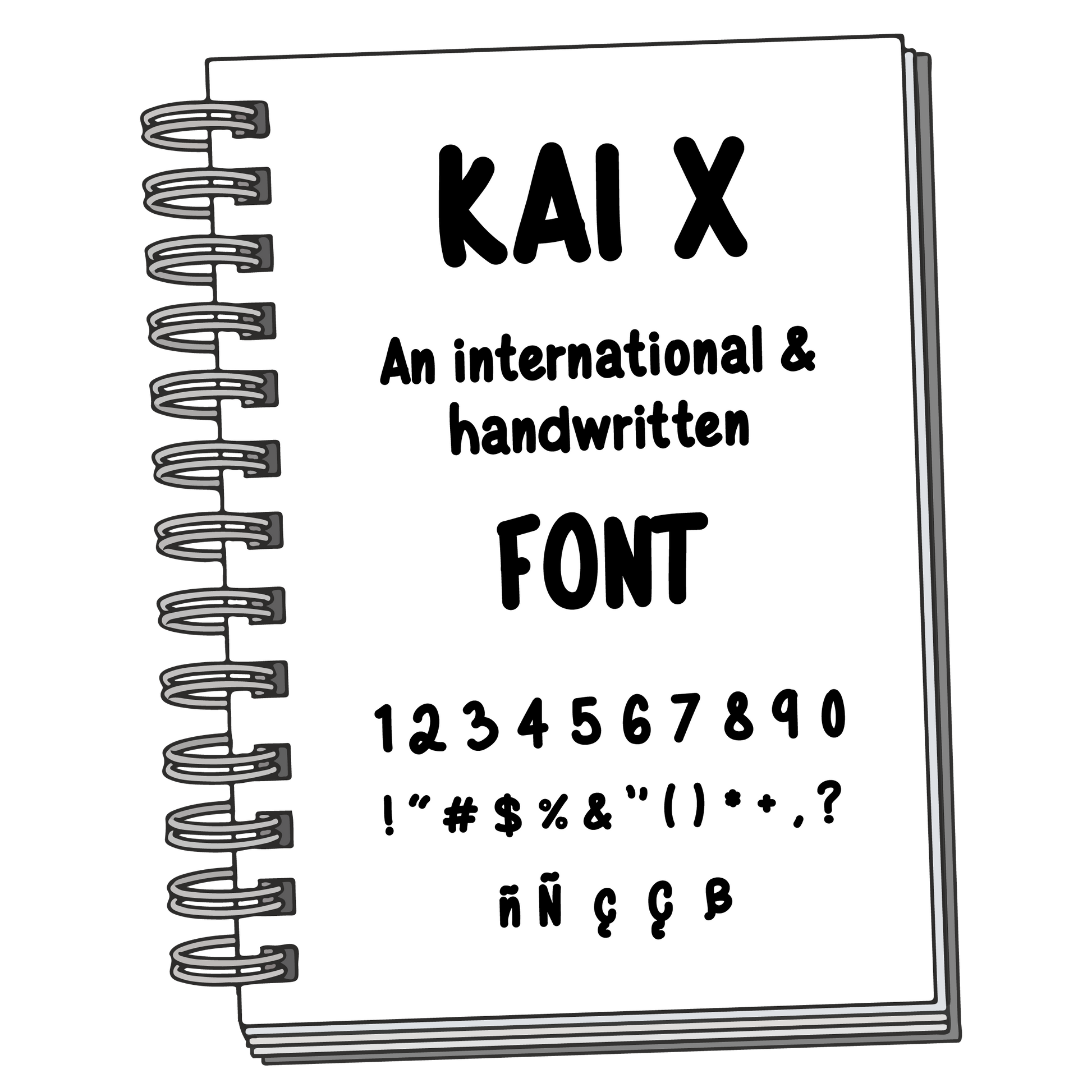 Font: Kai X - PrintStick