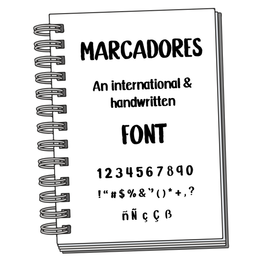 Font: Marcadores - PrintStick