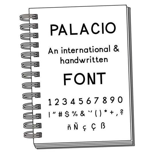 Font: Palacio - PrintStick