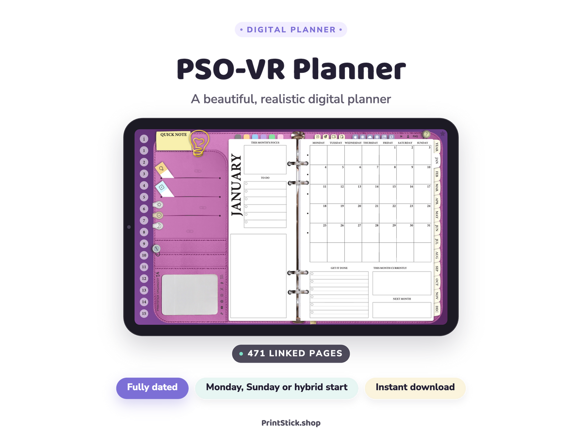 PrintStick Organizer - VR 2027 - PrintStick