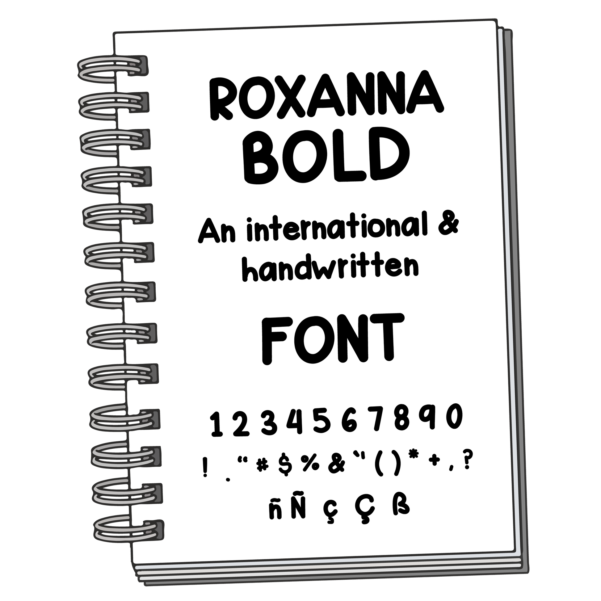 Font: Roxanna Bold - PrintStick