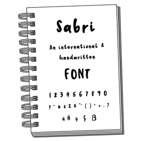 Font: Sabri