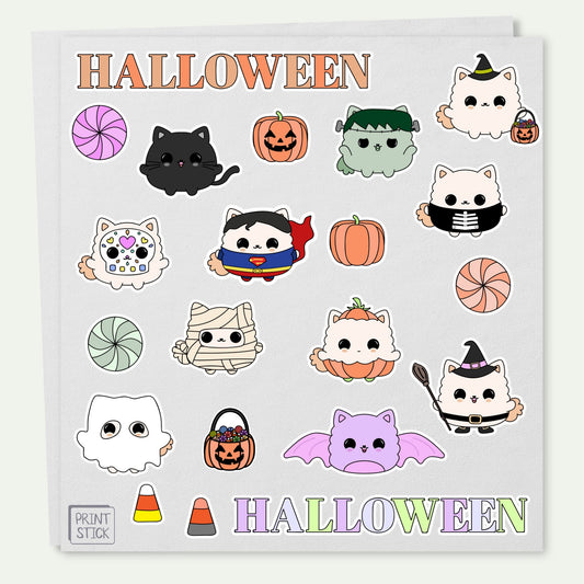 SS- Triana - Halloween Trick or Treat - Stickers