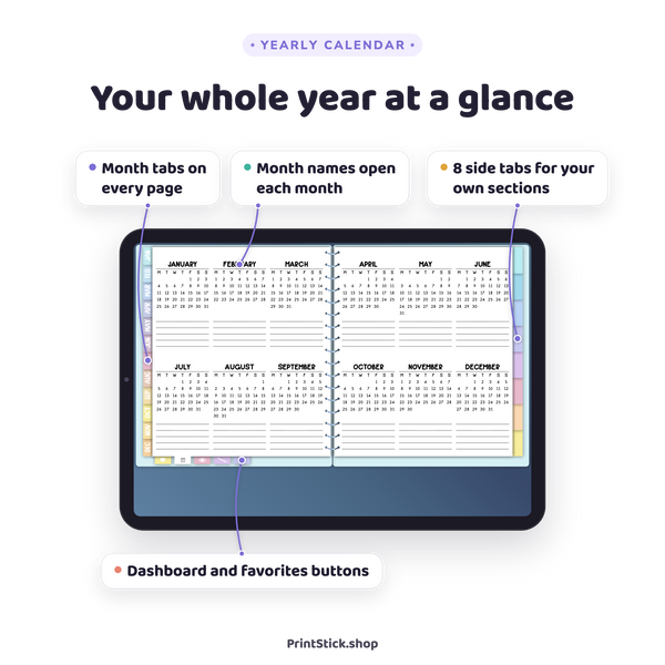 Vida Planner 2027 - PrintStick