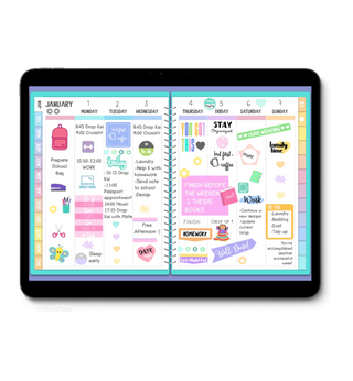 Pastel Planner