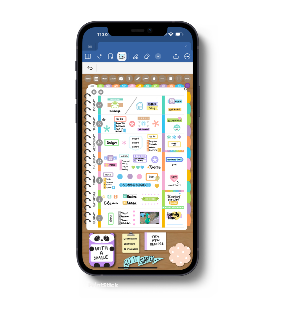 iPhone Planner - PrintStick