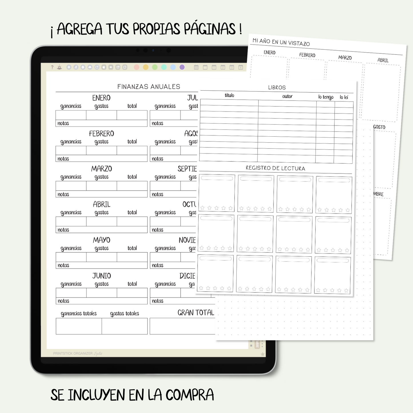 En español: AGENDA PSO SPLIT - NEUTRO