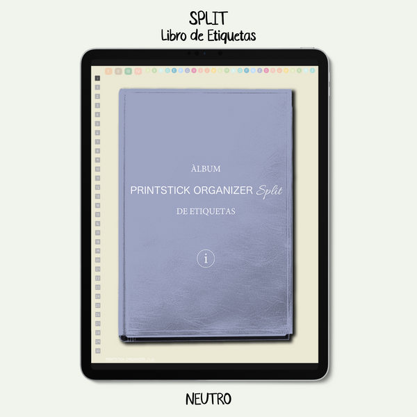Libro de Etiquetas SPLIT - NEUTRO