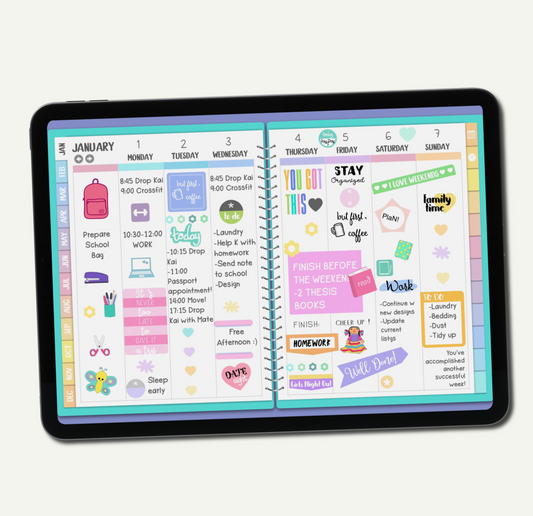 Pastel Planner