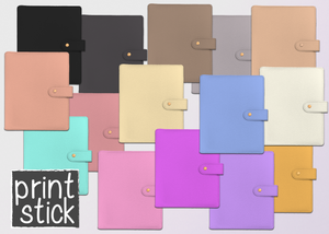 Covers for Planners - Realistic - VR Colorful 1 - PrintStick
