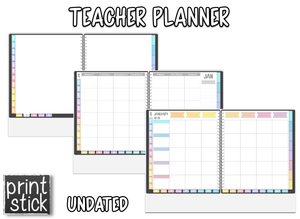 Teacher V Planner - Print Stick