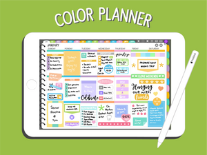 Color Planner - Digital Planner - PrintStick