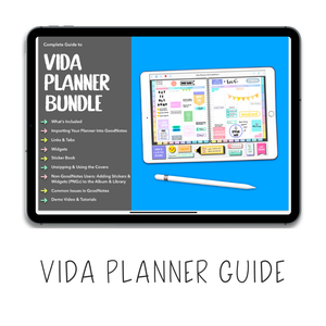 𝘍𝘙𝘌𝘌 𝗗𝗶𝗴𝗶𝘁𝗮𝗹 𝗣𝗹𝗮𝗻𝗻𝗲𝗿 - Vida Planner - Print Stick