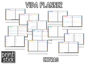 En Español: Agenda Vida Planner - PrintStick