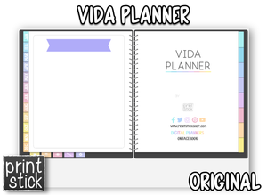 Vida Planner - Undated - Print Stick