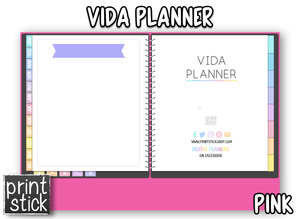 En Español: Agenda Vida Planner - Print Stick