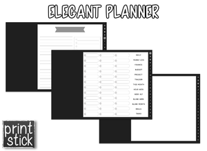 Elegant Planner - Print Stick