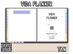 Vida Planner - Dated - PrintStick