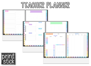 Teacher V Planner - Print Stick