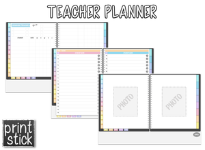 Teacher V Planner - Print Stick