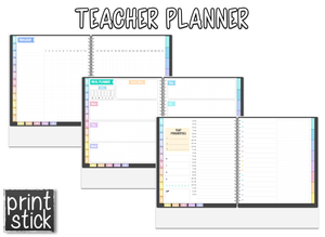 Teacher V Planner - Print Stick