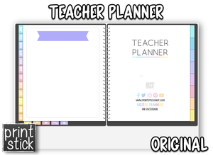 Teacher V Planner - Print Stick