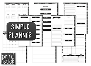 Simple Planner - Print Stick