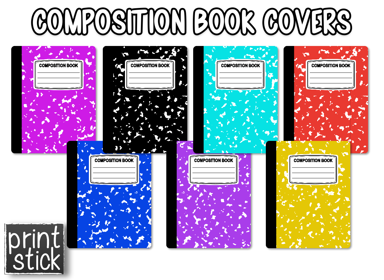 Covers for Planners - Composition - Print Stick