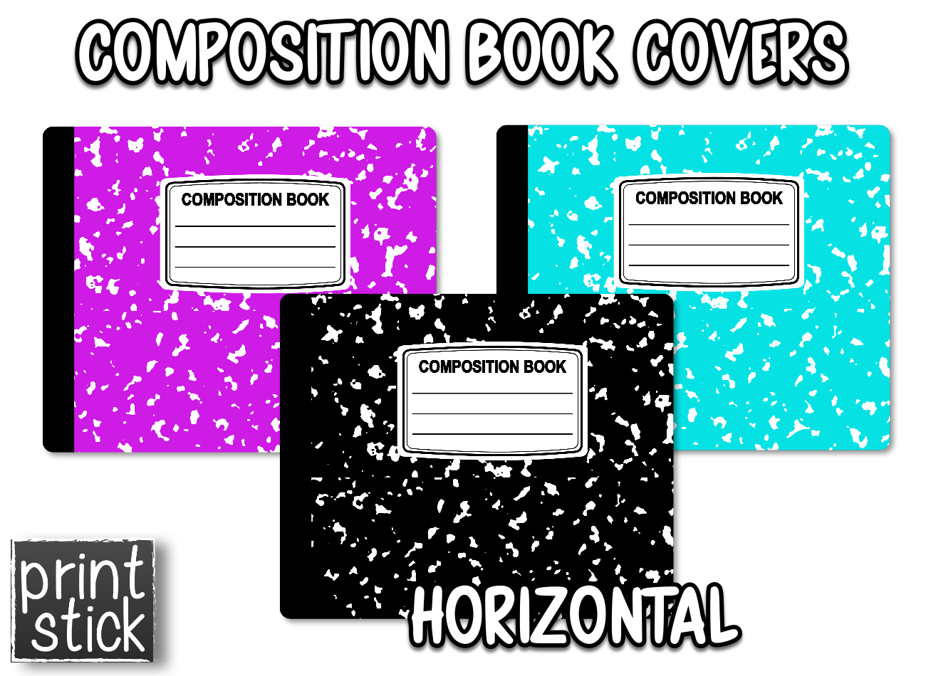 Covers for Planners - Composition - Print Stick