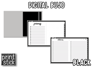 Digital BuJo Planner - Print Stick