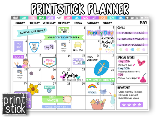 PrintStick Planner - Print Stick