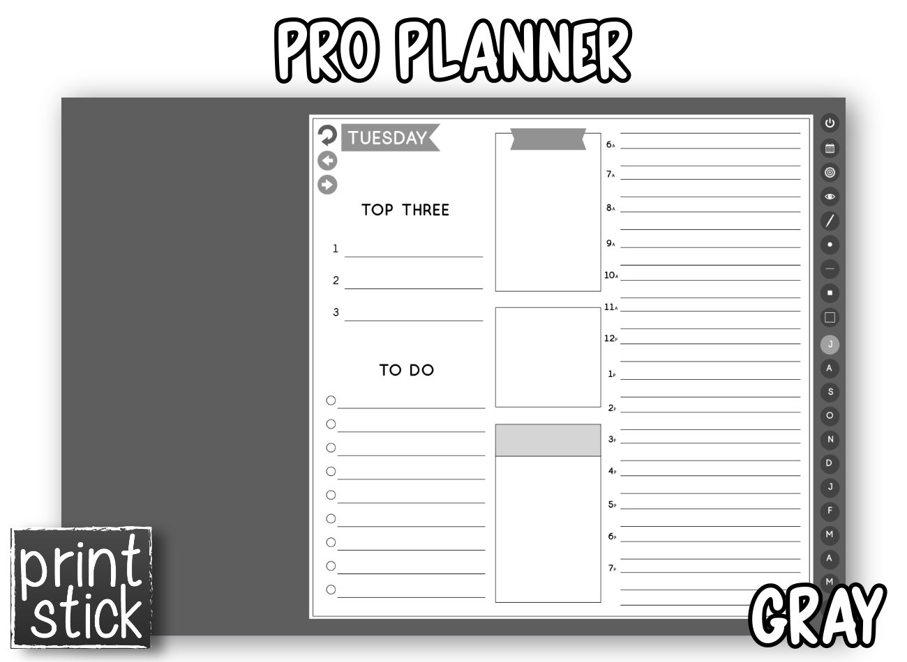 Pro Planner - Print Stick