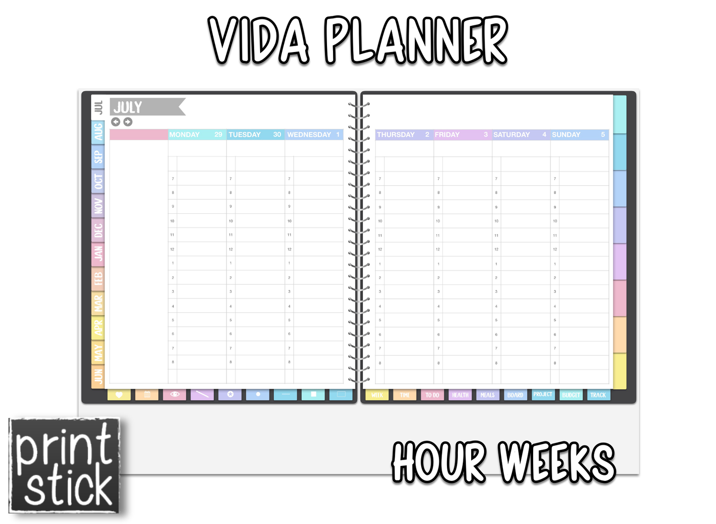 Vida Planner - Dated - Print Stick