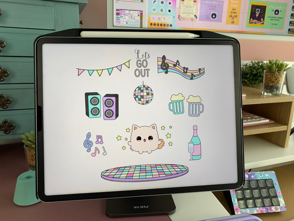 SS - Triana: Let's Go Out - Stickers - PrintStick