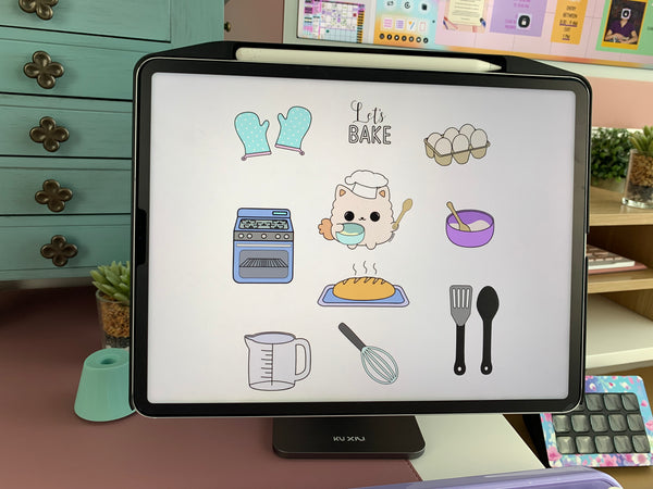 SS - Triana: Let's Bake - Stickers - PrintStick