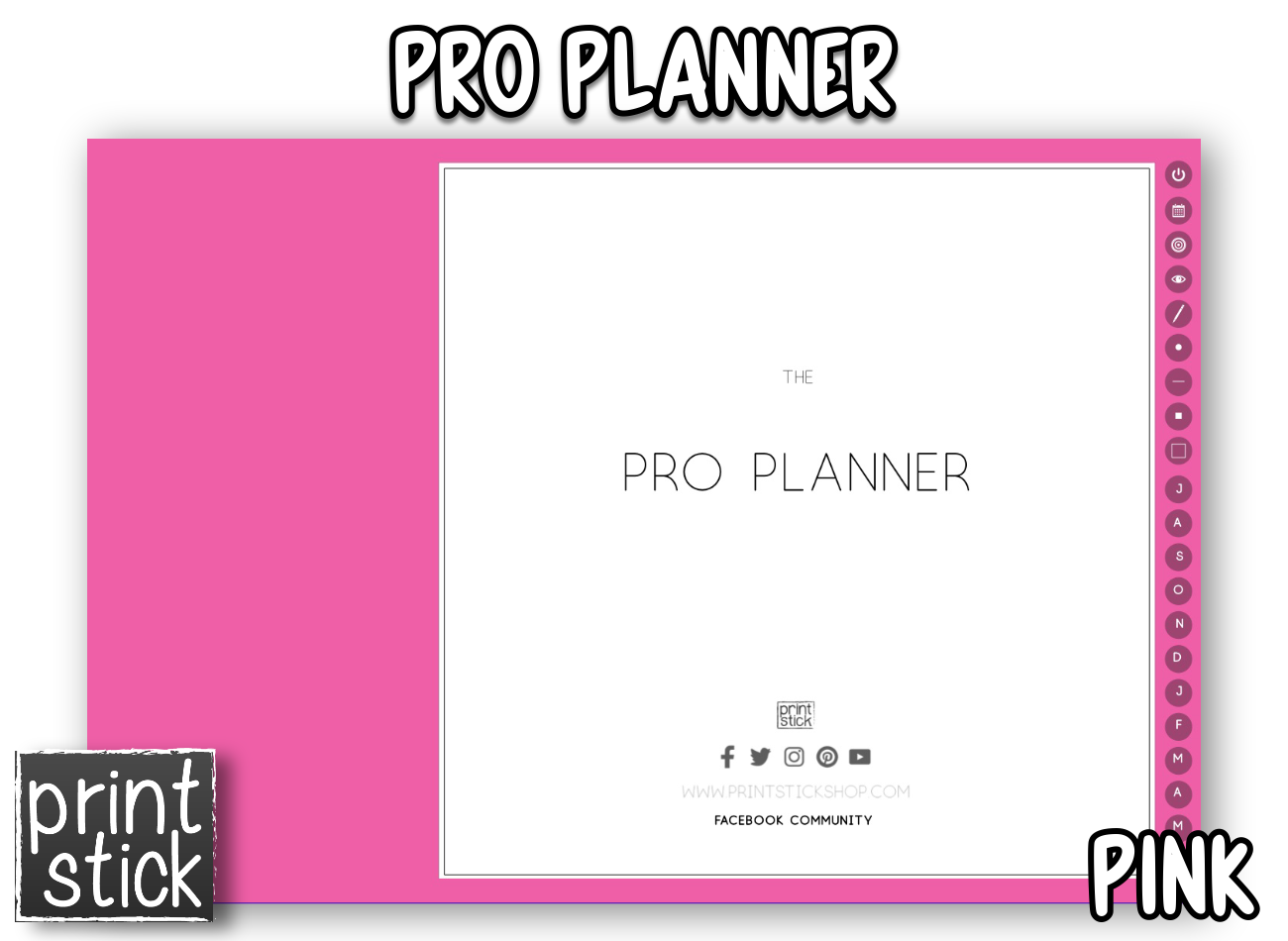 Pro Planner - Print Stick