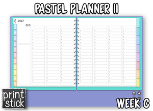 Pastel Planner II - Print Stick