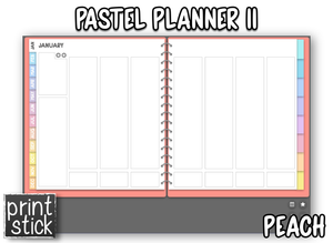 Pastel Planner II - Print Stick