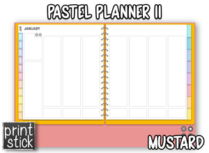 Pastel Planner II - Print Stick