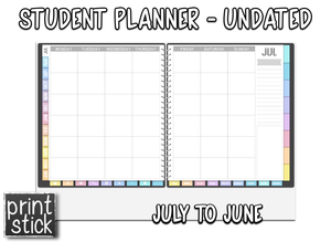 Student Planner - Print Stick