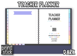 Teacher V Planner - Print Stick