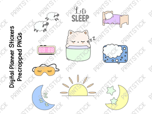 SS - Triana: Let's Sleep - Stickers - PrintStick