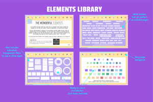 Wonderful Elements - Digital Planner Sticker Elements - PrintStick